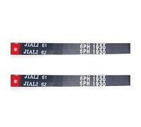 HWEIH 6PH1930 Rubber Drive Belt Dryer Drum PH Belt Replacement Clothes Dryer Parts(6PH1930-2pcs)