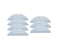 HWEIH 7pcs Mop Cloth Replacement Rag Anti-scraches Floor Wipes Cleaning Pad For S7/T7S/G10 Robot Vacuum Accessories