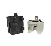 HWEIH Black 2plug No Power PTC Starter TY-QZ-003/ Overheat Overload Protector For Refrigerator Compressor Repair Accessories(Butterfly Set)