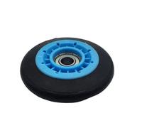 HWEIH Diameter 77mm Dryer Drum Support Roller Fit For Drying Machine Roller Wheel Clothes Dryer Support Wheel Accessories