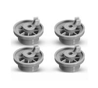 HWEIH Dishwasher Lower Bottom Basket Wheels Compatible For 165314 Dishwasher Spare Parts Lower Rollers