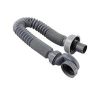 HWEIH Drain Pipe Bathtub Water Seal Design Efficient Drainage Flat Tub Gray ABS PP Reliable Performance