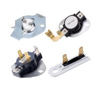HWEIH Dryer Replacement Kit 3387134 High-Limit Thermostat 3392519 Dryer Thermal Fuse 3977393 Thermal Cut-Off Switch 3977767 Cycling Th