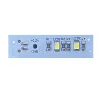 HWEIH LED Light Strip Bar For BCD-550WKK1FPGA Freezer Refrigerator HX-22 1880404(2PCS1880404)