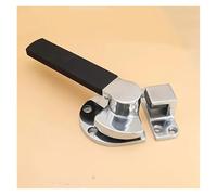 HWEIH Replacement Metal Door Handle For Large Restaurant Kitchen Oven Seafood Steamer Steaming Cabinet(304 mirror L Rubber)