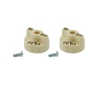 HWEIH Replacement Temperature Control Knob of Thermostat 700-506 Gas Valve 1751-012 Plastic Stove Parts 2 PCS