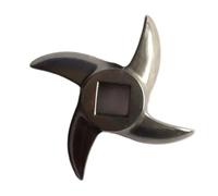 HWEIH SS420 Stainless Steel Meat Grinder Parts Meat Grinder Blade No.32 Round Cross