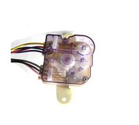 HWEIH Washing Machine Parts 7 Wires Timer With Big Ears 3 Contacts 8.5cm Hole Distant
