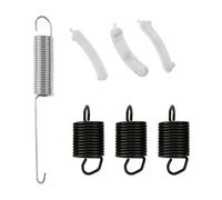 HWEIH Washing Machine Repair Kit WP63907 Suspension Spring W10250667 Counterweight Counter Balance WP285744 Base Pads