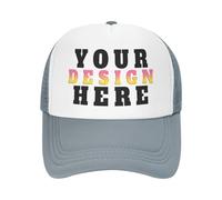 HWFOI Custom Baseball Cap Personalized Unisex Classic Low Profile Adjustable Strapback Hip-hop Hat Baseball Cap Dad Hat Mens Baseball caps UK Gifts for Men