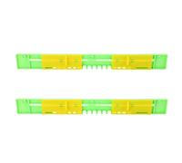 HWGING 2PCS Bee Door Sliding Guards Beehive Entrance Reducer Beekeeping Gate Anti Escape Frame Vents (37.5CM)