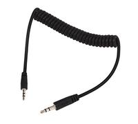 HWGING 3.5mm to CB2 Camera Spring Cable Shutter Remote Control Connection Cord Trigger Cable 1 Meter