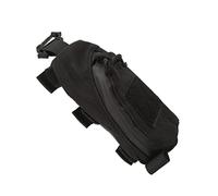 HWGING Backpack Strap Pouch Backpack Shoulder Strap Pouch On Large Capacity Canvas Multi Pocket for Outdoor Travel Hiking First Aid Supplies (Black)