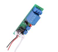 HWGING DC 5V 12V 24V Adjustable Cycle Timer, On/Off Switch, Relay Module (DC 24V 0-15 minutes adjustable)