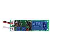 HWGING DC 5V 12V 24V Adjustable Cycle Timer, On/Off Switch, Relay Module (DC 5V 0-24 hours adjustable)