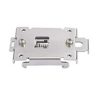 HWGING Din Rail Mounting Bracket, 1Pcs SSR Din Rail Bracket 35mm Fixed Solid State Relay Clamp/Holder Clamp with 2 Mounting Screws