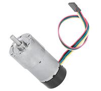 HWGING JGB37-3530 DC12V Encoder, Metal Gear Motor, Speed Reduction, High Torsion Encoder, Gear Motor (267RPM)