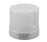 HWGING Photocell Sensor Outdoor Light Switch Dusk to Dawn Photoelectric Control Lock Plug Light Control Sensor 100-240V 30A