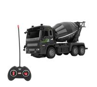 HWGING Remote Control Construction Cement Truck 1:32 RC Mixer Truck Toy with Multi-Joint Movable Design Full Color Lights for Kids Play