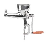 HWGING Stainless Steel Manual Wheatgrass Juicer Hand Crank Wheatgrass Extractor 304 Stainless Steel with Desk Clamp for Fruits Vegetables Juicing
