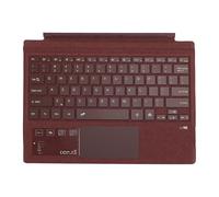 HWGING Tablet Keyboard BT Magnetic RGB Backlit with Gesture Control Touchpad for Pro 3 4 5 6 7 7+ (Red)