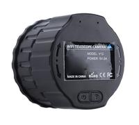 HWGING WiFi Wireless Digital Eyepiece 4MP 2K Video Recording Built in WiFi Apps Electronic Eyepiece Camera for 1.18-1.97in Telescope (Black)