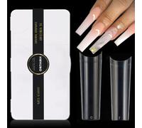 HWHUNO BIG IMPROVEMENT: HWHUNO Tapered Square Nails are actually tapered square nail tips, the others are only 1% square tapered nails that are still pretty