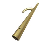 HWIMARINE Boat Hook Head - Brass Marine Docking Pole End Metal Attachment, Nautical Maritime Deck Hardware, 1 Pcs