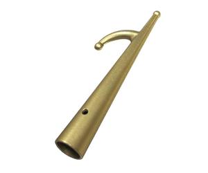 HWIMARINE Boat Hook Head - Brass Marine Docking Pole End Metal Attachment, Nautical Maritime Deck Hardware, 1 Pcs