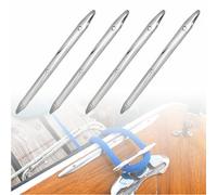 HWIMARINE Marine Stainless Steel Rub Strake - Line Rub Strakes Protection for Boat Yacht RV Accessories, Chafe Guard Deck Ware(12", 4 Pcs)