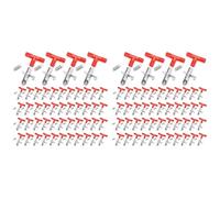 HWIREUIGT 100 Pieces Nipple Feeder Bunny Water Drinker Automatic Watering System Waterer for Rodent Small Animals Poultry