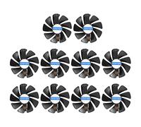 HWIREUIGT 10X 95mm CF1015H12D DC12V Video Card Cooler Cooling Fan Replace for Sapphire NITRO RX480 8G RX 470 4G GDDR5 RX570