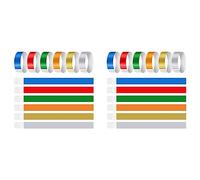 HWIREUIGT 1200 PCS Neon Colored Wristbands for Events, Synthetic Paper Waterproof Activity Identification Wristbands