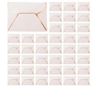 HWIREUIGT 150Pcs Mini Envelopes Gift Card Envelopes Envelopes for Personalized Gift Cards Wedding Envelopes or Place Card White