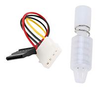 HWIREUIGT 1x Power Female to Male Adapter Cable, 6-Inch & 50Pcs PC Heatsink Cooling Fan Spring Rivet Fastener Push Pin