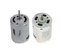 HWIREUIGT 2 Pcs DC Motor: 1 Pcs -370SD-3550 DC Brush Motor 6-18V 8500 RPM & 1 Pcs High Speed Magnetic Motor, DC 12V 21000RPM