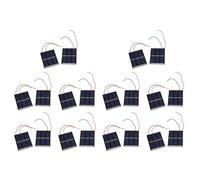 HWIREUIGT 20 Pcs 1.5V 400mA 80x60mm Micro-Mini Power Solar Cells for Solar Panels - DIY Projects - Toys - Battery Charger