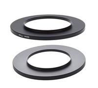 HWIREUIGT 2Pcs Camera Lens Filter Step Up Ring Adapter Black - 49Mm-77Mm & 52Mm-77Mm