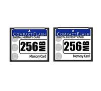 HWIREUIGT 2X 256MB Compact Flash Memory Card for Camera, Advertising Machine, Industrial Computer Card