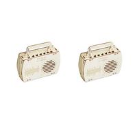 HWIREUIGT 2X DIY FM Radio Model Kit Wooden Science Project Model School Educational Fun Physics Project School Supply