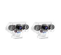 HWIREUIGT 2X for 4B Camera with Holder and Cable IR Camera Module 5MP OV5647 Webcam Automatically Switching Between
