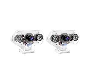 HWIREUIGT 2X for 4B Camera with Holder and Cable IR Camera Module 5MP OV5647 Webcam Automatically Switching Between