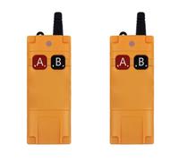 HWIREUIGT 2X High Power Waterproof and Drop-Proof Industrial Wireless Remote Control EV1527 Chip Ask 2000M Long Range 433Mhz