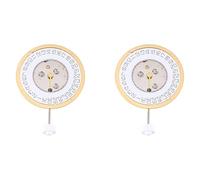 HWIREUIGT 2X Quartz Movement Watch Accessories 6 Jewels for ISA 220 Movement Watch Date At 3 O'Clock Single Calendar Movement