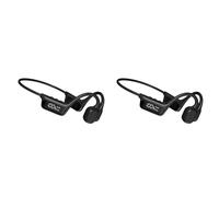 HWIREUIGT 2X S10 Bluetooth 5.4 Bone Conduction Wireless Headphones 30 Meters Depth IPX8 Waterproof Swimming Headsets 32GB MP3