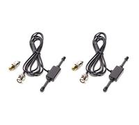 HWIREUIGT 2X Wide-Band Receive Scanner Antenna Window Glass Mount for SDS100 BCD430HP BCD325P2 BR330T BC75XLT BC125AT