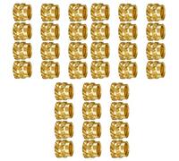 HWIREUIGT 300Pcs M3 Thread Knurled Brass Threaded Heat Set Heat Insert Embedment Nut,M3X5X4,for 3D Printer 2.4 Etc