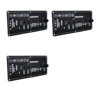 HWIREUIGT 3X Bluetooth Audio 15W Amplifier Board with FM BT Audio Portable Speaker 5V Karaoke Power Amplifier Board MP3 Amplifier