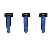HWIREUIGT 3X Casting Glove Finger Stall Protector Sea Fly Carp Fishing Blue