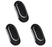HWIREUIGT 3X for Alutech AT-4n Remote Control 433MHz 4 Buttons Garage Door Learning Code Barriers Automation Keychain